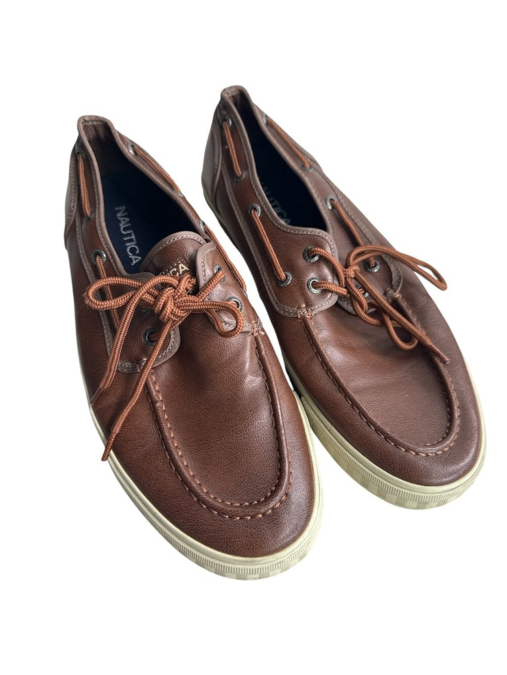 Nautica Spinnaker Boat shoes size US10.5 In Brown